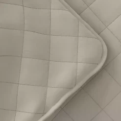 Latte Stitched Diamond 2-pc. Twin Quilt Set