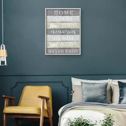 Laughter Never Ends Framed Canvas Art Print