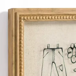 Laundry Words Framed Wall Plaque