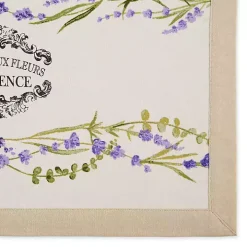 Lavender Garland Cotton Placemats, Set of 4