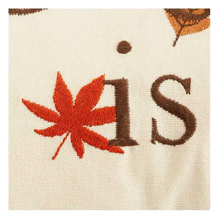 Leaves are Falling Autumn is Calling Lumbar Pillow