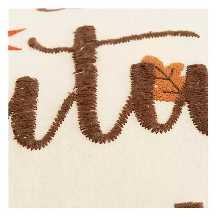 Leaves are Falling Autumn is Calling Lumbar Pillow