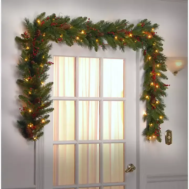 LED Classic Collection Christmas Garland
