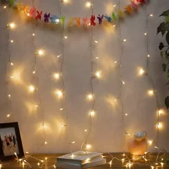 LED Firecracker Fairy Curtain Lights