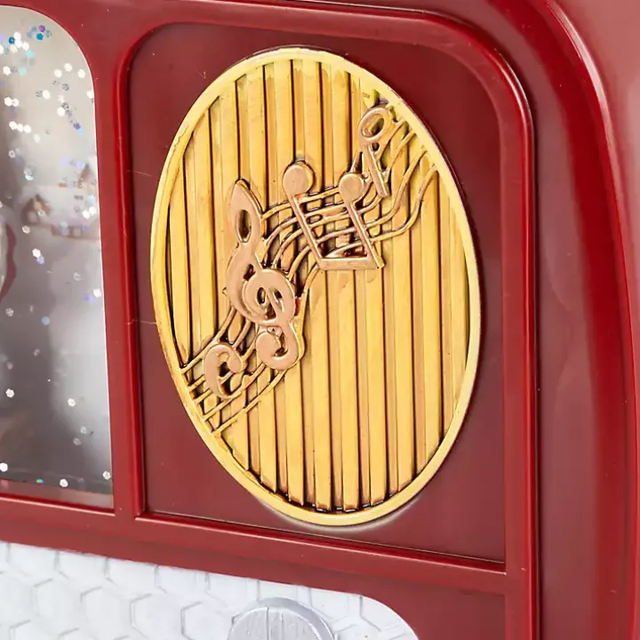 LED Holiday Radio Water Globe