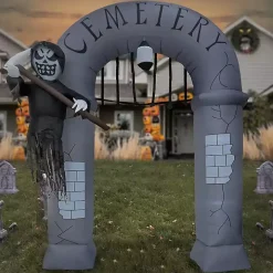 LED Inflatable Cemetery Arch Decoration