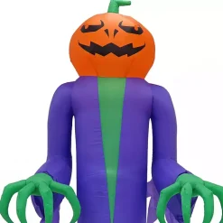 LED Jack O Lantern Halloween Inflatable, 12 ft.