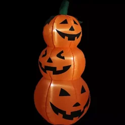 LED Jack O Lantern Trio Outdoor Inflatable