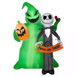 LED Nightmare Before Christmas Inflatable, 6.5 ft.