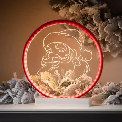 LED Santa Tabletop Christmas Decoration