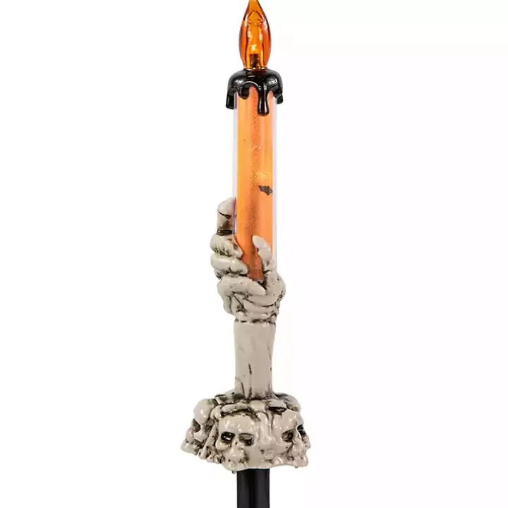 LED Skeleton Hand Candles, Set of 6