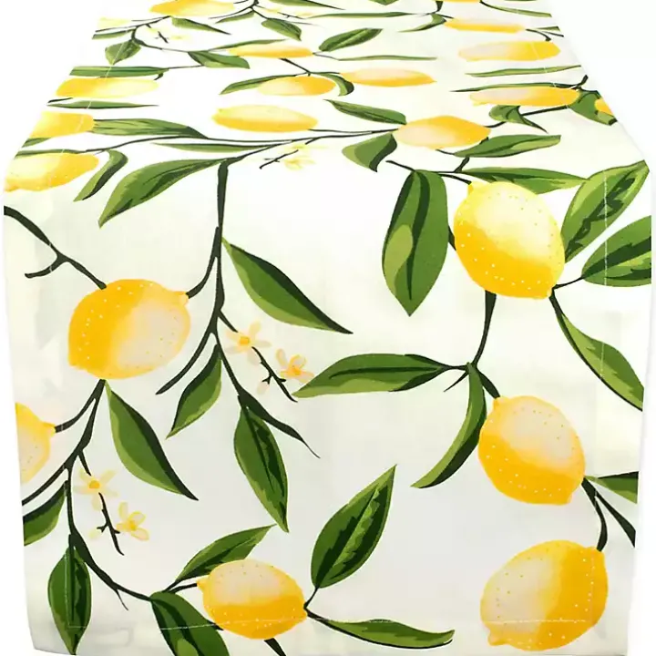 Lemon Bliss Table Runner, 108 in.