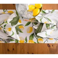 Lemon Bliss Table Runner, 108 in.