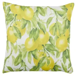 Lemon Burst Outdoor Pillow