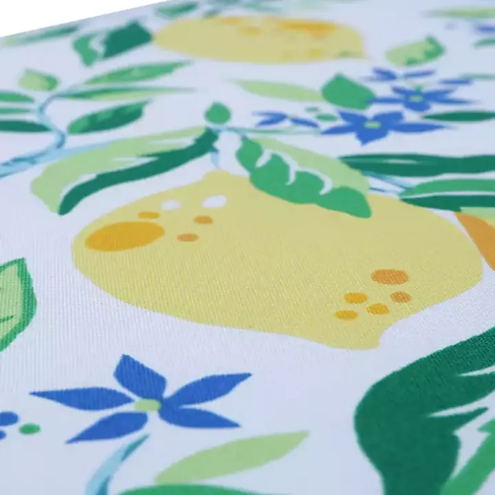 Lemon Vine Outdoor Lumbar Pillows, Set of 2