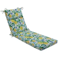 Lemon Vines Chaise Cushion