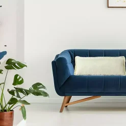 Lemonade Handwoven Appen Lumbar Pillow