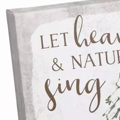 Let Heaven & Nature Sing Canvas Art Print