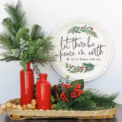Let There Be Peace on Earth Wall Plaque