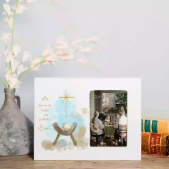 Let Us Adore Him Christmas Picture Frame, 4x6