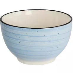 Light Blue Gia Stoneware 24-pc. Dinnerware Set