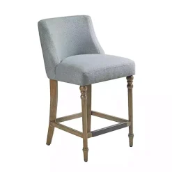 Light Blue Martha Stewart Delaney Counter Stool