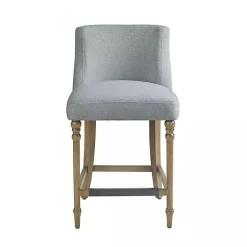 Light Blue Martha Stewart Delaney Counter Stool