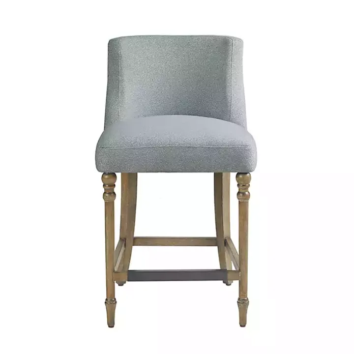 Light Blue Martha Stewart Delaney Counter Stool