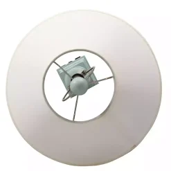 Light Blue Shutter USB Table Lamps, Set of 2