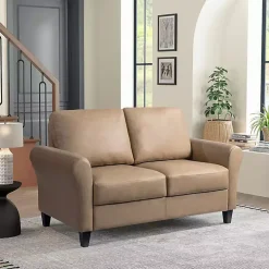 Light Brown Walter Loveseat