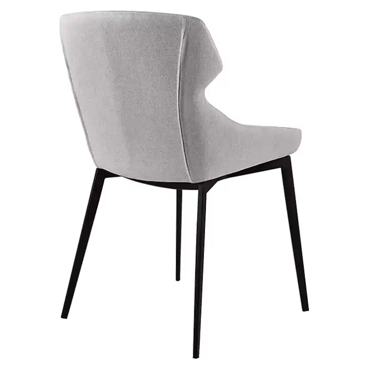 Light Gray Kenna Dining Chairs, Set of 2