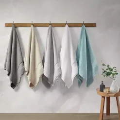 Light Gray 6-pc. Cotton Bath Towel Set