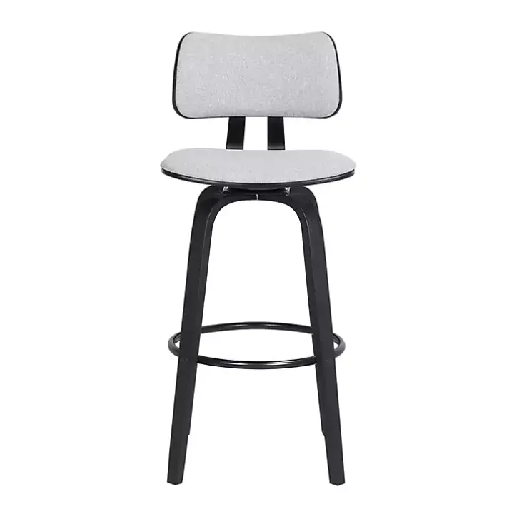 Light Gray Pico Swivel Counter Stool