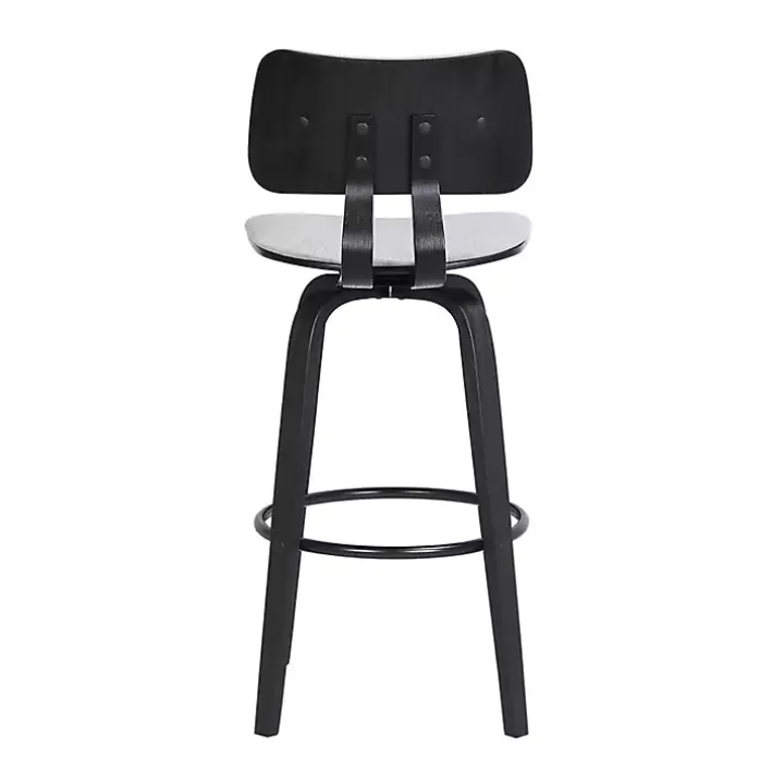 Light Gray Pico Swivel Counter Stool