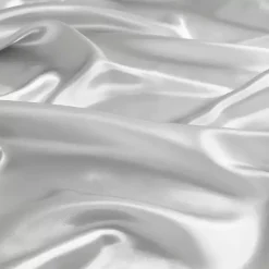 Light Gray Satin 6-pc. Full Sheet Set