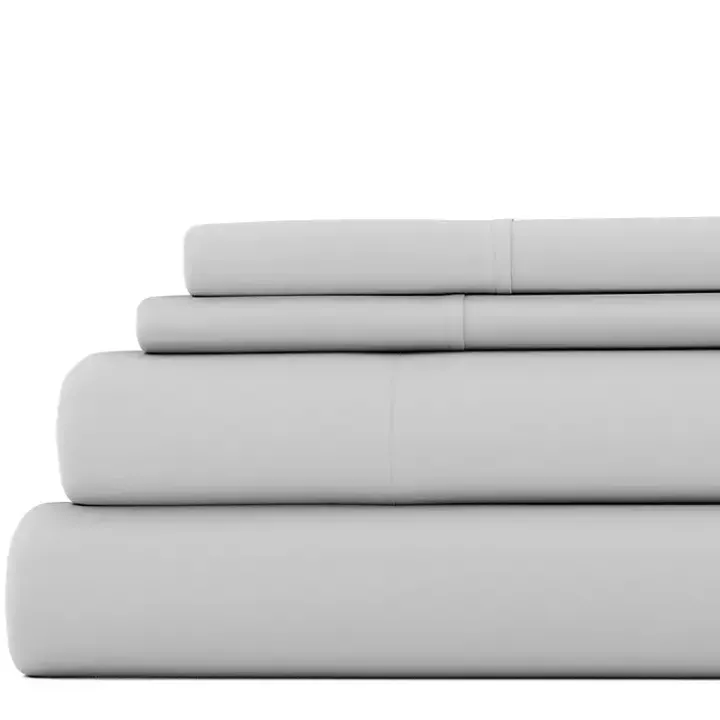 Light Gray Ultra Soft 3-pc. Twin Sheet Set