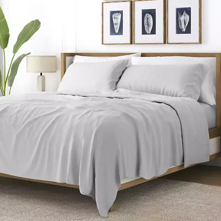 Light Gray Ultra Soft 4-pc. Full Sheet Set