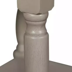 Light Gray Wood Barrett Accent Table
