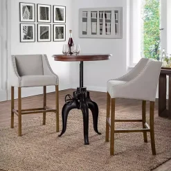 Linen Castaic Barstool