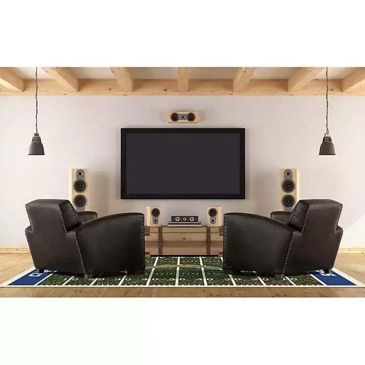 Los Angeles Chargers Home Field Area Rug, 6x8