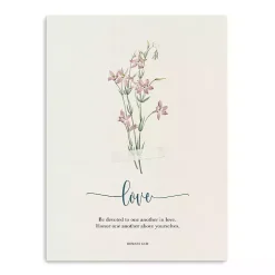 Love Affirmations Canvas Art Print, 18x24 in.