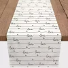 Love Script Pattern Table Runner, 90 in.