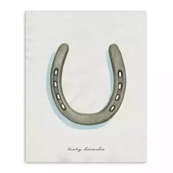 Lucky Horseshoe Canvas Art Print