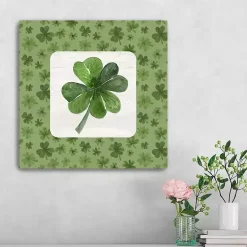 Lucky Shamrock Canvas Art Print