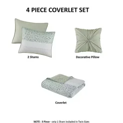 Madison Park Bloom 4-pc. Full/Queen Quilt Set