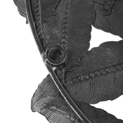 Madison Park Iron Feathers Wall Plaques, Set of 3