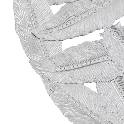 Madison Park Iron Feathers Wall Plaques, Set of 3