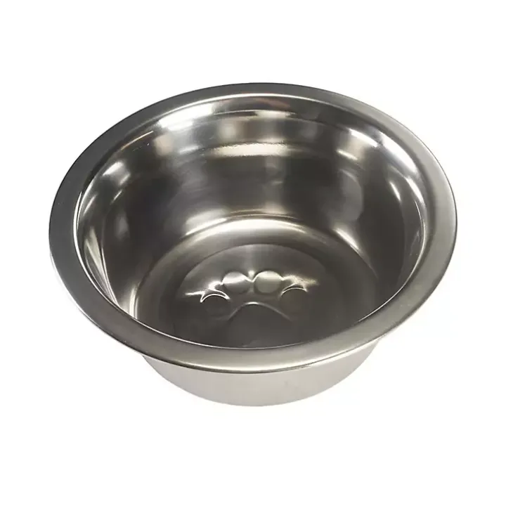 Mango Wood Heart Cutout Dog Bowl