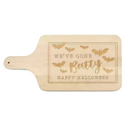 Maple Gone Batty Halloween Cutting Board
