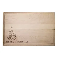 Maple Merry Christmas Cutting Board
